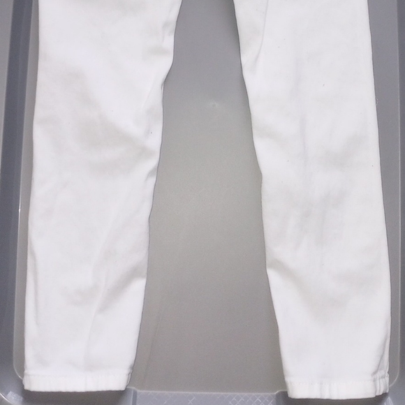 Beautees Girls Distressed White Pants Size 12 - Picture 8 of 11